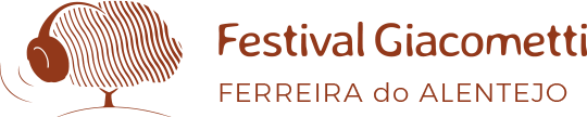 Logos: Câmara Municipal de Ferreira do Alentejo,  Festival Giacometti 